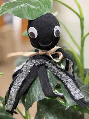 Sock octopus craft