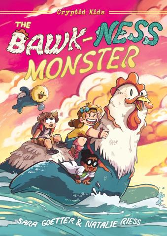 The Bawk-ness Monster graphic novel book cover