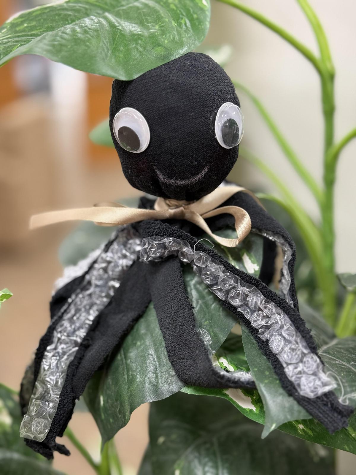 Sock octopus craft